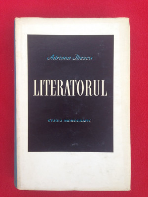 Literatorul/Studiu monografic/Adriana Iliescu/1968 foto