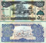 SV * Somaliland / Somalia 500 SHILLINGS 2011 * UNC