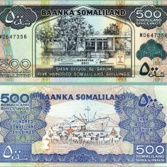 SV * Somaliland / Somalia 500 SHILLINGS 2011 UNC