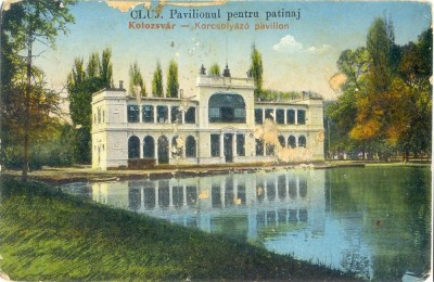 CP Z450 - CLUJ, PAVILIONUL PENTRU PATINAJ - CIRCULATA, DATATA 18 8 1926 foto