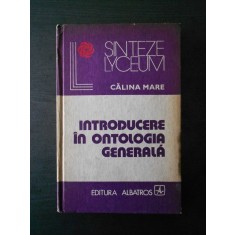 Calina Mare - Introducere in ontologia generala