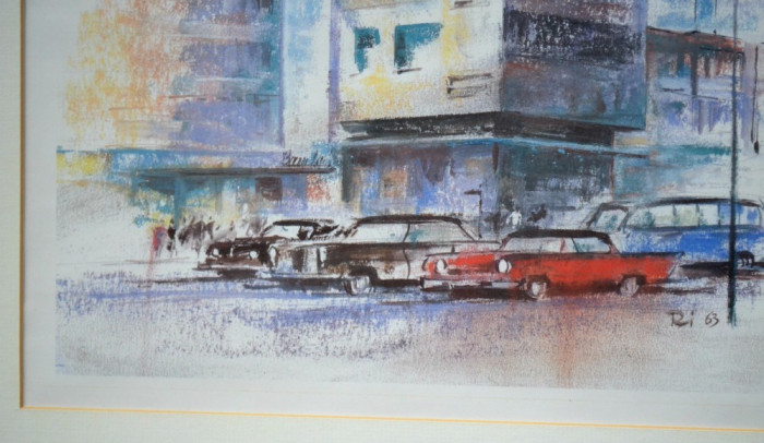 Poster Art Print Oldsmobile, Retro Cars, tematica automobilia