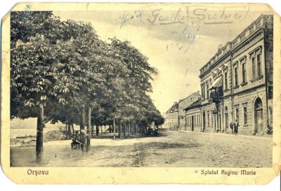 CP Z472 -ORSOVA - SPLAIUL REGINA MARIA - CIRCULATA 2 MAI 1941 foto