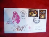 Plic FDC - Craciun 1993 San Marino