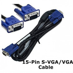 Cablu vga LG tata-tata, 1,5 metri monitor, ecran lcd, ecranat foto