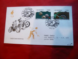 Plic FDC -Camp. Mondiale Motocros si al 80-lea Tur al Italiei 1997 San Marino