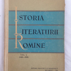 Istoria literaturii romane, vol. I/D. Micu/1964