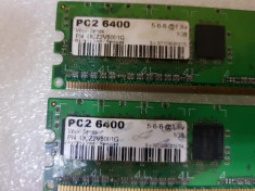 Memorie 1Gb (2X1Gb) DDR2 OCZ OCZ2V8001G 800Mhz - poze reale foto