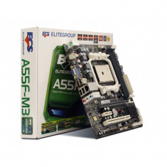 Kit Placa de baza ECS A55F-M3 Socket FM1 DDR3 + Procesor AMD A4-3300 2.5GHz foto