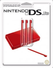 Stylus rosu Nintendo DS Lite - set 3 bc ID1 - 60033 foto