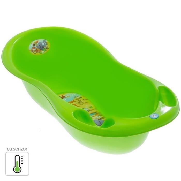 Cadita Piscot 102 Cm Safari Cu Senzor De Temperatura - Tega Baby - Verde foto mare Cadita Piscot 102 Cm Safari Cu Senzor De Temperatura - Tega Baby - Verde foto mare