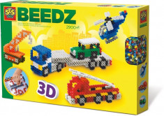 Ses Beedz - Set Margele - Vehicule 3D (2900 Buc) foto