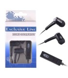 Hands-Free Exclusiv Line Jak 3.5mm Negru, Casti In Ear, Cu fir, Mufa 3,5mm