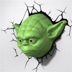 Veioza Star Wars Episode 7 Yoda Head 3D Deco Light foto