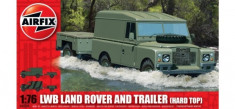 Kit Constructie Airfix Lwb Land Rover Si Trailer foto