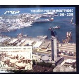 URUGUAY 2009 VAPOARE PORTUL MONTEVIDEO
