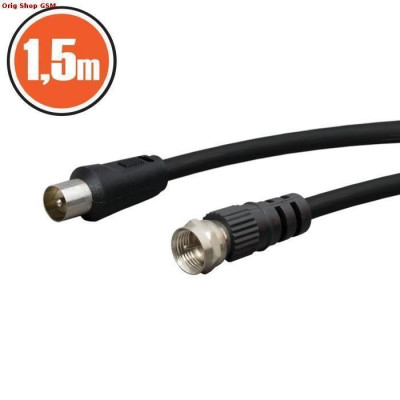 Cablu Coaxial / F (1.5m) foto