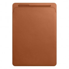 Husa tableta Apple Leather Sleeve 12.9 inch iPad Pro Saddle Brown foto