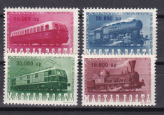 Ungaria 1946 locomotive MI 943-946 MNH w46 foto