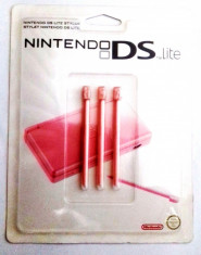 Stylus roz Nintendo DS Lite - set 3 bc - ID1 - 60034 foto