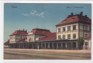 GARA TEIUS,CIRCULATA 1927,ROMANIA., Fotografie | Okazii.ro