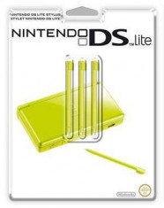 Stylus verde Nintendo DS Lite - set 3 bc - ID1 - 60032 foto