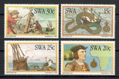 SWA 1982 - NAVIGATIE, EXPLORATORI - SERIE DE 4 TIMBRE - NESTAMPILATA - MNH / navigatie107 foto