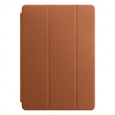 Husa tableta Apple Leather Smart Cover 10.5 inch iPad Pro Saddle Brown foto