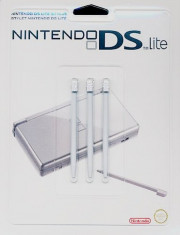 Stylus alb Nintendo DS Lite - set 3 bc |*| foto