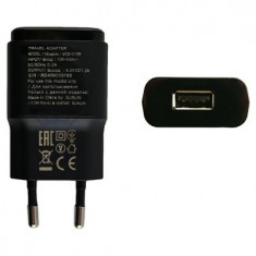 Adaptor Priza USB LG MCS-01ED 1.2A Negru Orig Swap.A