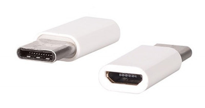 Adaptor Forever MicroUSB - MicroUSB Type-C Blister foto