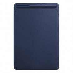 Husa tableta Apple Leather Sleeve 10.5 inch iPad Pro Midnight Blue foto