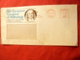 Plic cu Antet -Al 9-lea Congres Patologie Hamburg 1983 circ. la Bucuresti