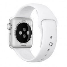 Curea pentru Apple Watch 38 mm Silicon iUni White foto