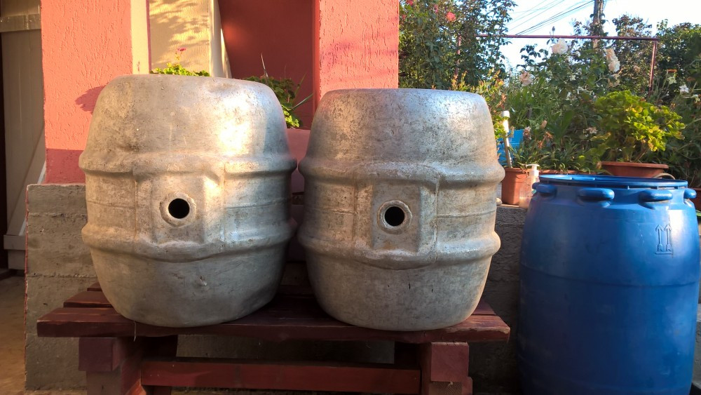 Vand 2 butoaie de aluminiu (bere) 100 litri bucata | arhiva Okazii.ro