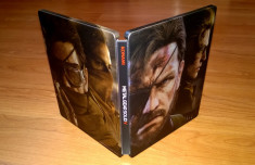 Steelbook Metal Gear Solid V The Phantom Pain + disc bonus + harta, de colectie foto