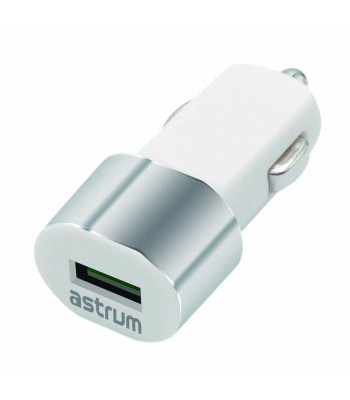 Astrum CC100 Incarcator Auto, 1.0A, 1xUSB Alb foto