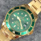 CEAS BARBATESC ELEGANT LUX SUBMARINER GOLD&amp;GREEN-NOU 2018-POZE REALE (DAYTONA) !