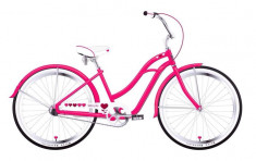 Bicicleta roz Cruiser Felt, de dama foto