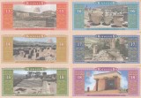 !!! KNOSSOS - FANTASY NOTES - LOT COMPLET (6 BUCATI) 2017 - UNC