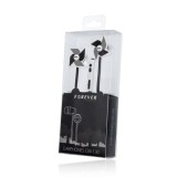 Casti Audio Hansfree Stereo FOREVER CM-130 , jack 3,5mm, Negru, Casti In Ear, Cu fir, Mufa 3,5mm