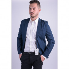 Sacou Barbati Selected Sub Blazer Albastru foto