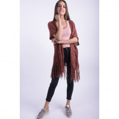 Cardigan Lung Vero Moda Lorelai Visiniu foto