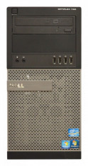 Calculator Dell Optiplex 790 Tower, Intel Core i3 Gen 2 2100 3.1 GHz, 4 GB DDR3, 250 GB SATA, DVD-ROM, Windows 10 Pro, 3 Ani Garantie foto