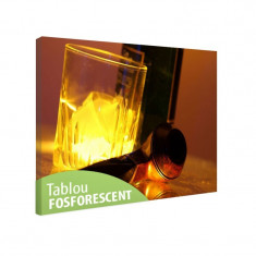 Tablou fosforescent Set de whisky foto