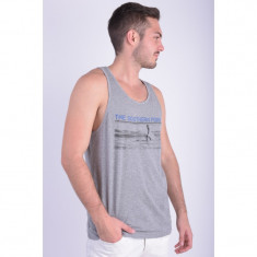 Maieu Barbati Jack&amp;amp;Jones Dawn Patrol Tank Top Slim Fit Light Grey Melange foto