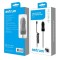 Astrum CC240 Incarcator Auto,Cablu microUSB spiralat, 2,4A Alb