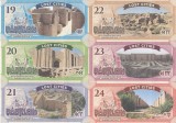 !!! BABYLON - FANTASY NOTES - LOT COMPLET (6 BUCATI) 2017 - UNC