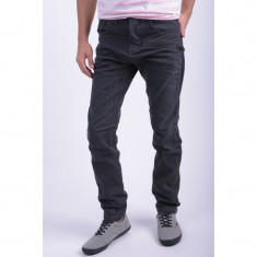 Blugi Bumbac Jack&amp;amp;Jones Stan Carbon Anti Fit Negru foto