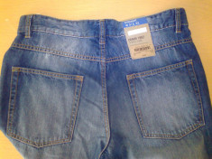 jeans straight denim blugi drepti barbat marimea W 31/L 32 nou cu eticheta foto